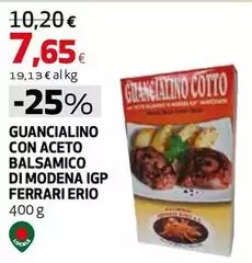 Ferrari - Guancialino Con Aceto Balsamico Di Modena IGP