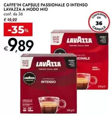 Lavazza - Caffe'in Capsule O Intenso A Modo Mio