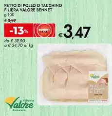Filiera Valore Bennet - Petto Di Pollo O Tacchino 