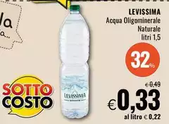 Levissima - Acqua Oligominerale Naturale
