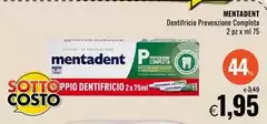 Mentadent - Dentifricio Prevenzione Completa