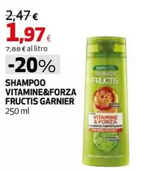 Garnier - Shampoo Vitamine&Forza Fructis