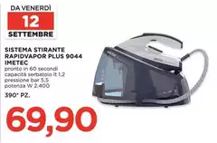 Imetec - Sistema Stirante Rapidvapor Plus 9044