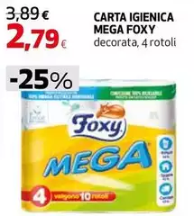 Foxy - Carta Igienica Mega