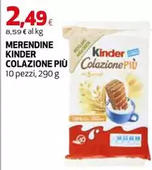 Kinder - Merendine Colazione Più