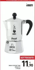Bialetti - Moka Coffee Time 3 Tazze 