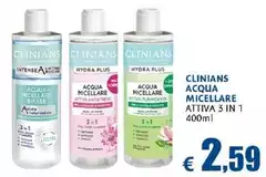 Clinians - Acqua Micellare Atitiva 3 In 1