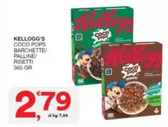 Kelloggs - Coco Pops Barchette/ Palline/ Risetti