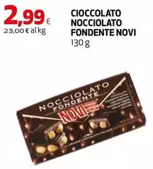 Novi - Cioccolato Nocciolato Fondente