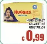 Huggies - Baby Salviettine Unistar