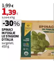 Le stagioni d'italia - Spinaci In Foglie