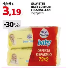 Fresh & Clean - Salviette Baby Comfort