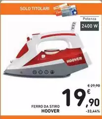 Hoover - Ferro Da Stiro