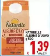 Le Naturelle - Albume D'Uovo