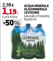 Levissima - Acqua Minerale Oligominerale