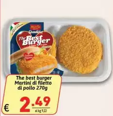Martini - The Best Burger  Di Filetto Di Pollo