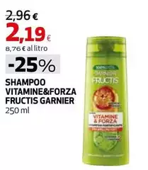 Garnier - Shampoo Vitamine&Forza Fructis