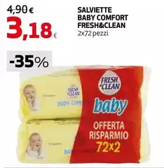 Fresh & Clean - Salviette Baby Comfort