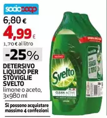 Svelto - Detersivo Liquido Per Stoviglie