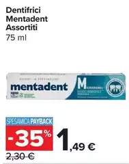 Mentadent - Dentifrici Assortiti