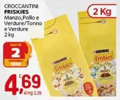 Friskies - Croccantini Manzo, Pollo E Verdure