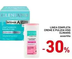 Clinians - Linea Completa Creme E Pulizia Viso