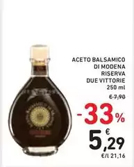 Due Vittorie - Aceto Balsamico Di Modena Riserva