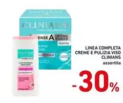 Clinians - Linea Completa Creme E Pulizia Viso