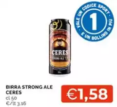 Ceres - Birra Strong Ale