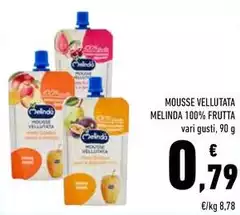 Melinda - Mousse Vellutata 100% Frutta