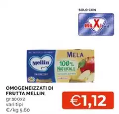 Mellin - Omogeneizzati Di Frutta