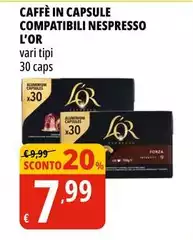 L'or espresso - Caffè In Capsule Compatibili Nespresso