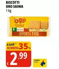 Saiwa - Biscotti Oro