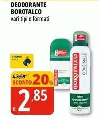 Borotalco - Deodorante