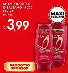 L'Oreal - Shampoo O Balsamo Elvive