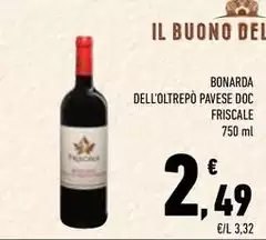 Friscale - Bonarda Dell'Oltrepo Pavese DOC