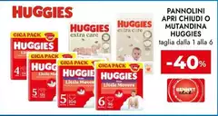 Huggies - Pannolini Chiudia O Mutandina