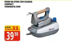 Termozeta - Ferro Da Stiro Con Caldaia Compact  3500