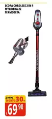 Termozeta - Scopa Cordless 2 In 1 My Libera 22