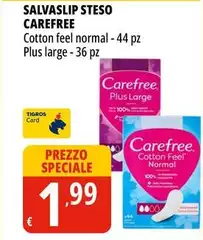 Carefree - Salvaslip Steso