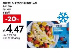 Artica - Filetti Di Pesce Surgelati
