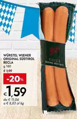 Recla - Würstel Wiener Original Südtirol