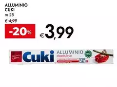Cuki - Alluminio