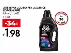Bioform - Detersivo Liquido Per Lavatrice