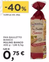 Mulino Bianco - Pan Bauletto Bianco