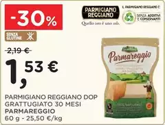 Parmareggio - Parmigiano Reggiano DOP Grattugiato 30 Mesi