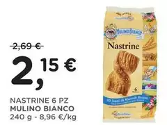 Mulino Bianco - Nastrine 6 Pz