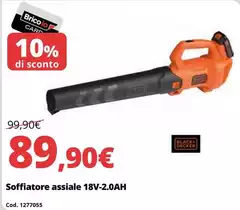 Biffi - Soffiatore Asciale 18V-2.0AH