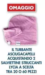 Lycia - Salviettine Struccanti  A Scelta Tra 20 O 60 Pezzi