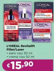 L'Oreal - Revitalift Filler/Laser